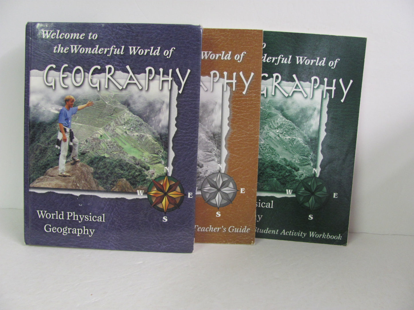 World Physical Geography Runkle Set Pre-Owned Runkle Elementary Geography Books