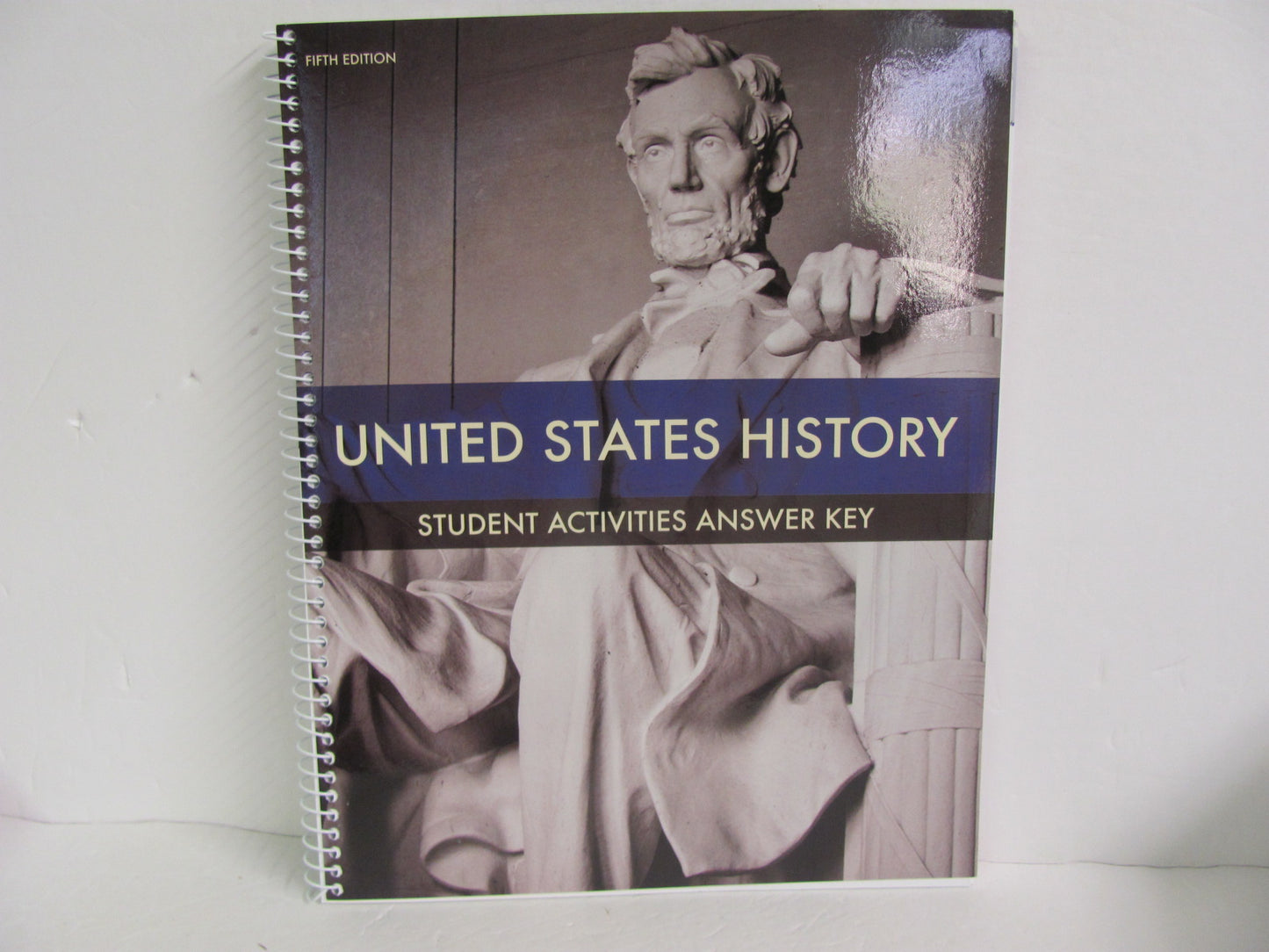 United States History BJU Press Activity Key Pre-Owned History Textbooks