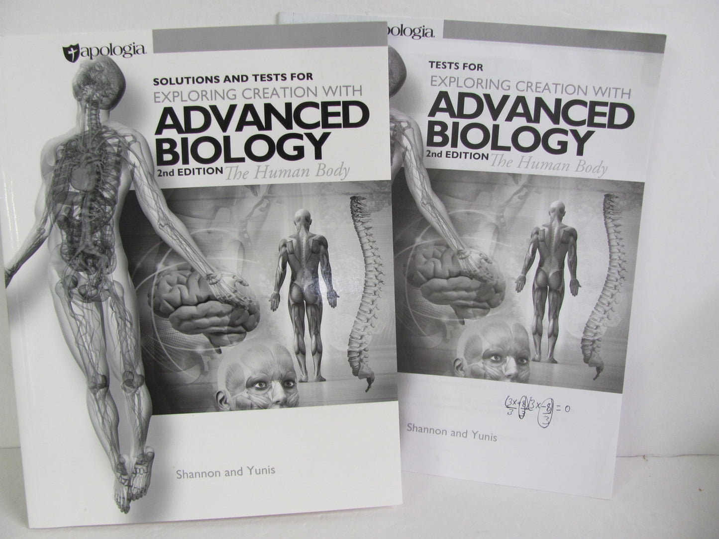 Advanced Biology Apologia Solution Key Pre-Owned Yunis Science Textbooks