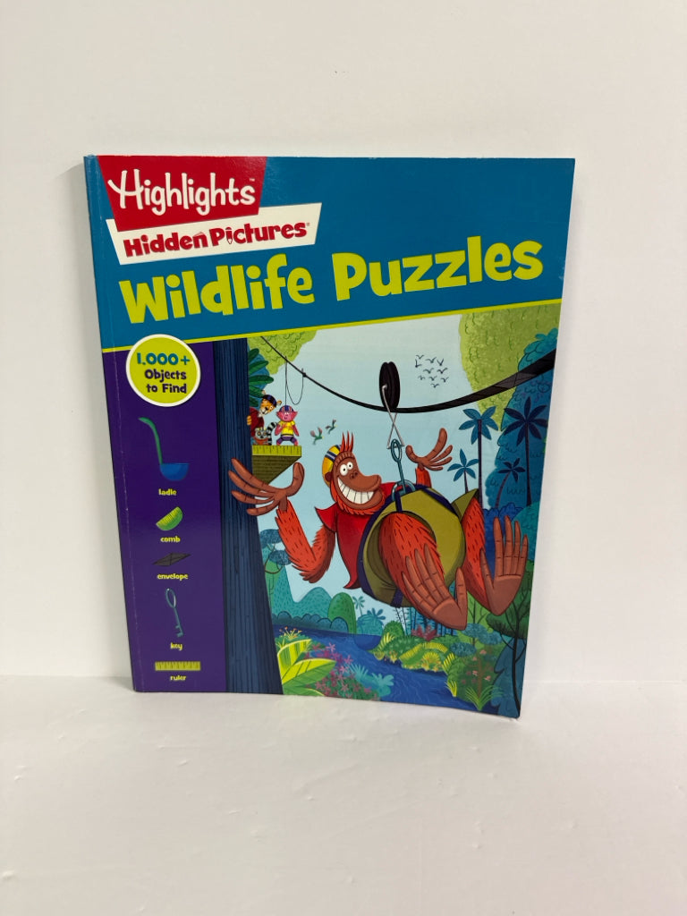 Wildlife Puzzles Highlights Pre-Owned Miscellaneous