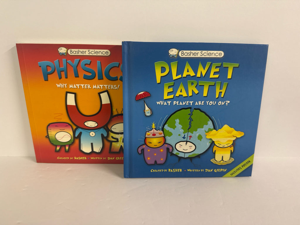 Basher Science Basher Science Set Pre-Owned Elementary Science Textbooks
