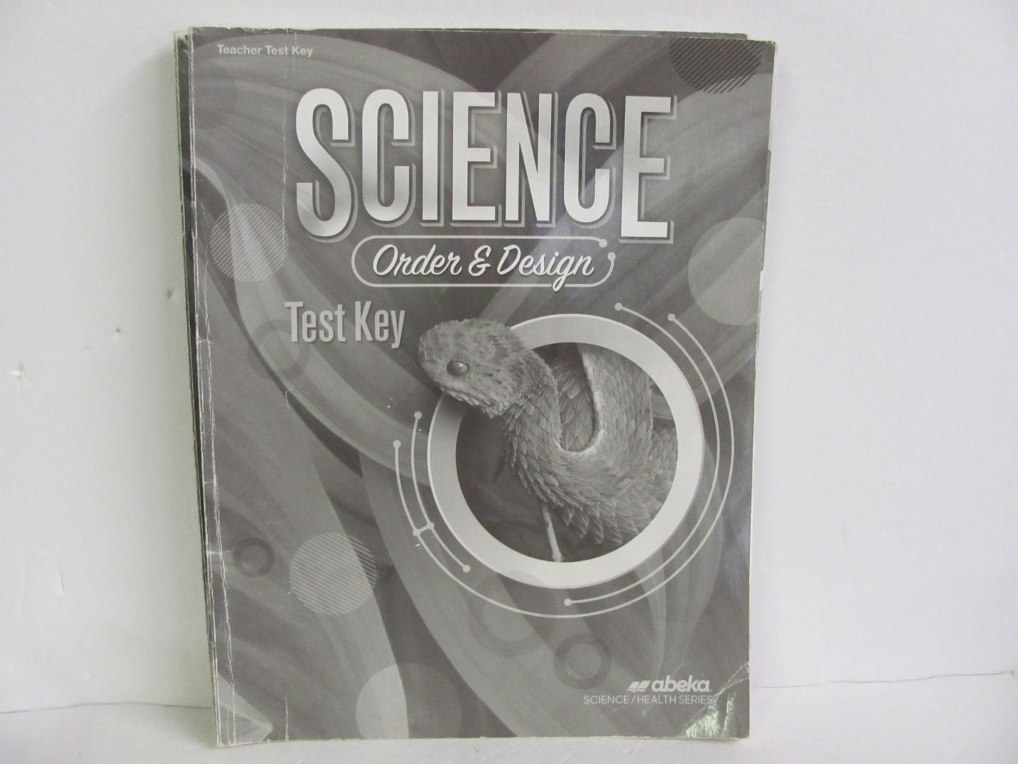 Order & Design Abeka Test Key Pre-Owned 7th Grade Science Textbooks