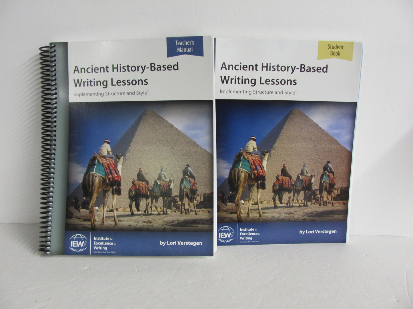 Ancient History Based Writing IEW Set Pre-Owned Creative Writing Books