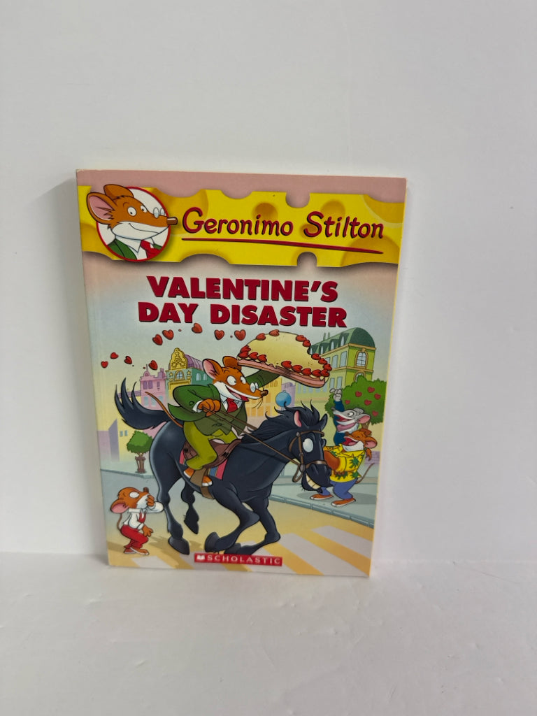Valentine's Day Disaster Geronimo Stilton Scholastic Juvenile Books