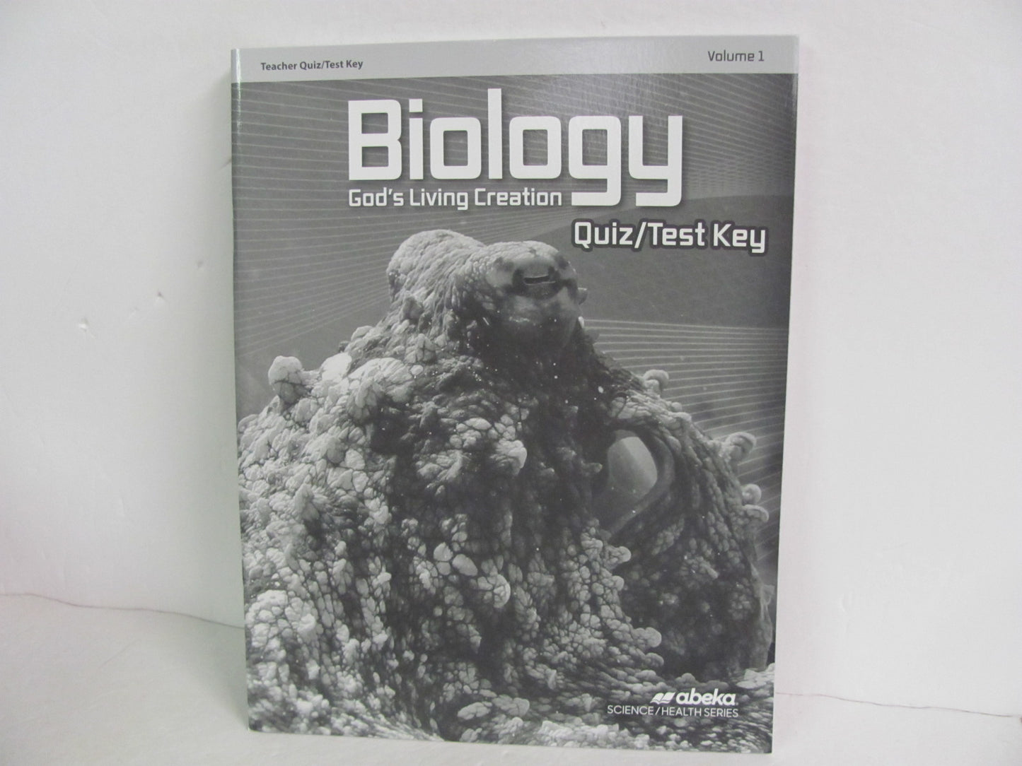 Biology Vol 1 Abeka Quiz/Test Key Pre-Owned 10th Grade Science Textbooks