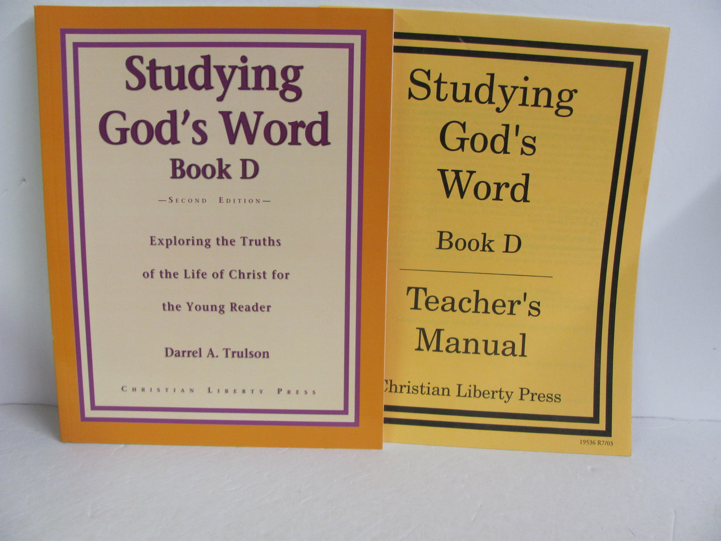 Studying God's Word Book D Christian Liberty Set Pre-Owned Bible Textbooks