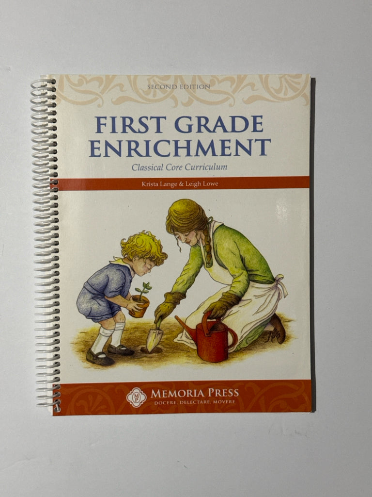 First Grade Enrichment Memoria Press Guide Pre-Owned 1st Grade Memoria Press