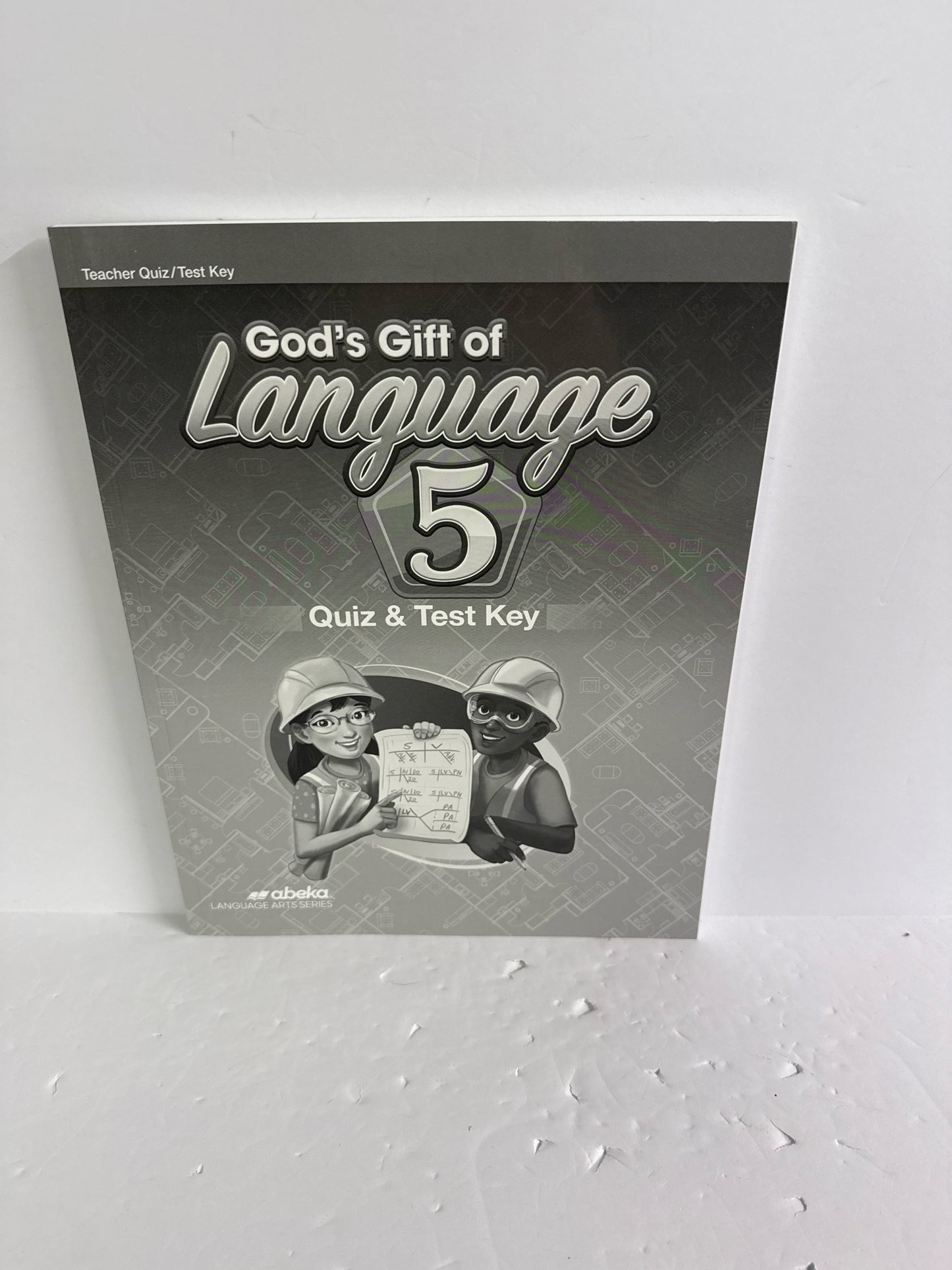 God's Gift of Language 5 Abeka Quiz/Test Key Pre-Owned Language Textbooks