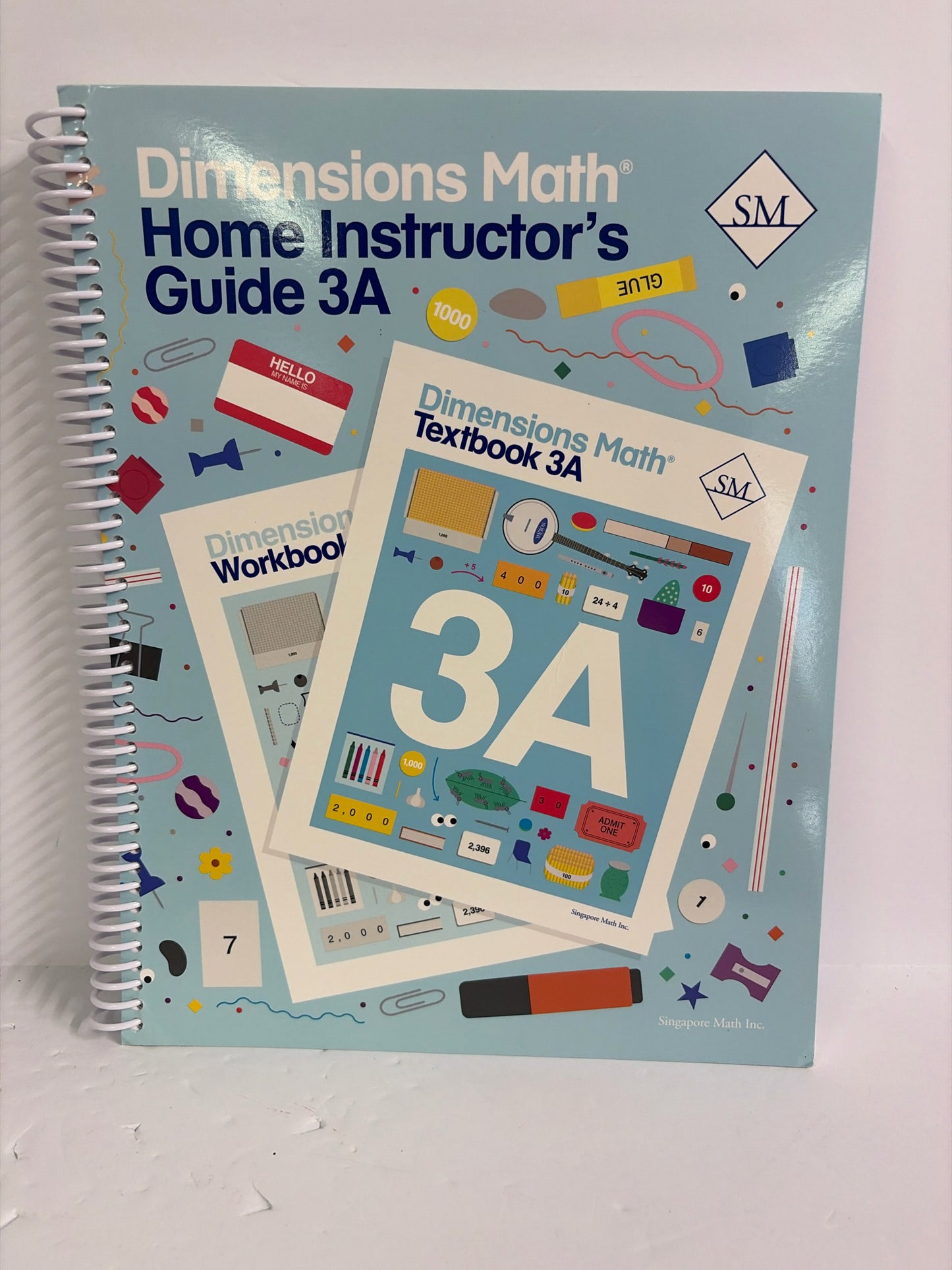 Dimensions Math 3A Singapore Home Instructor's Guide Mathematics Textbooks