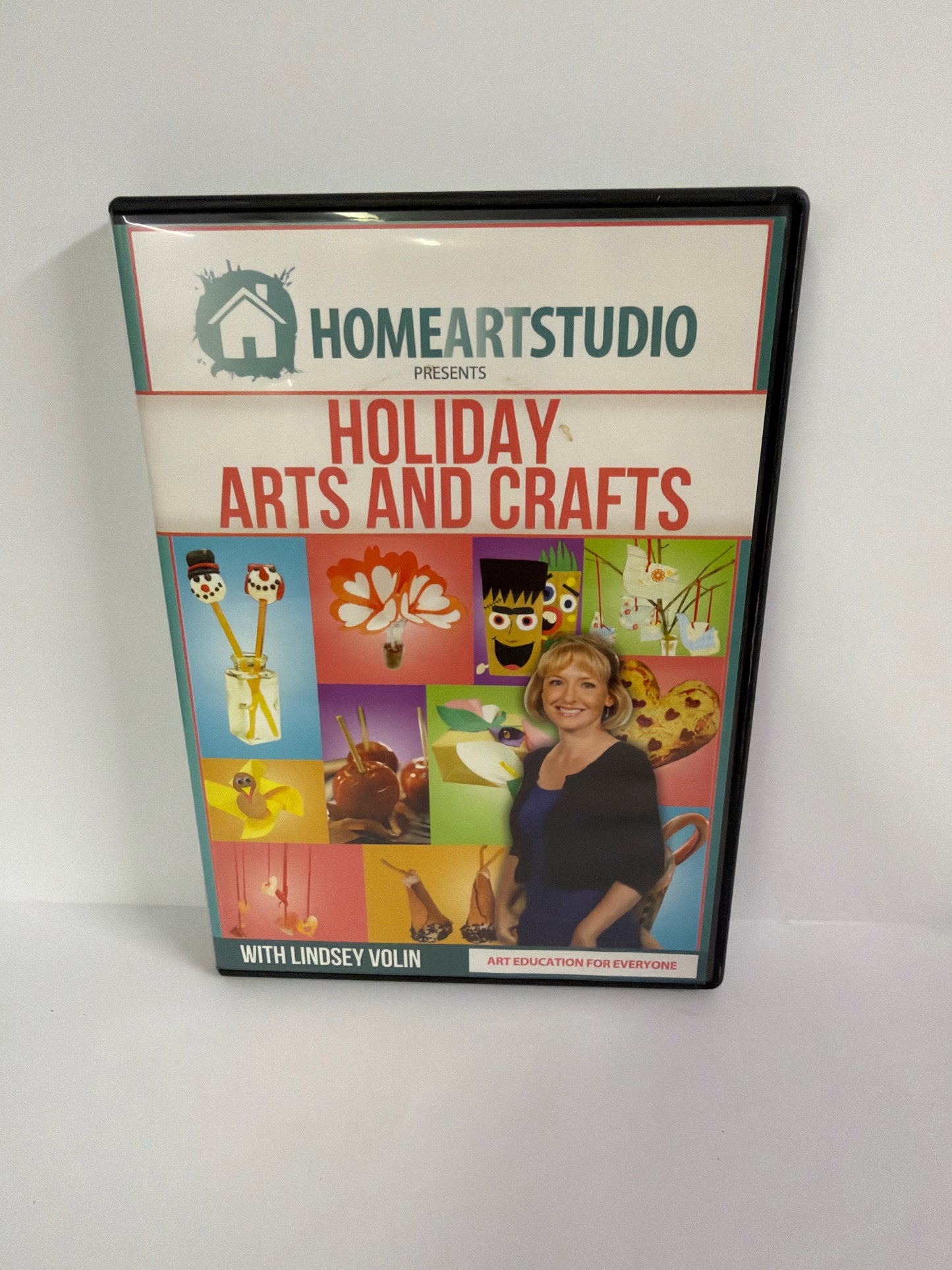 Holiday Arts and Crafts Home Art Studio DVD Pre-Owned Lindsey Volin Art Books