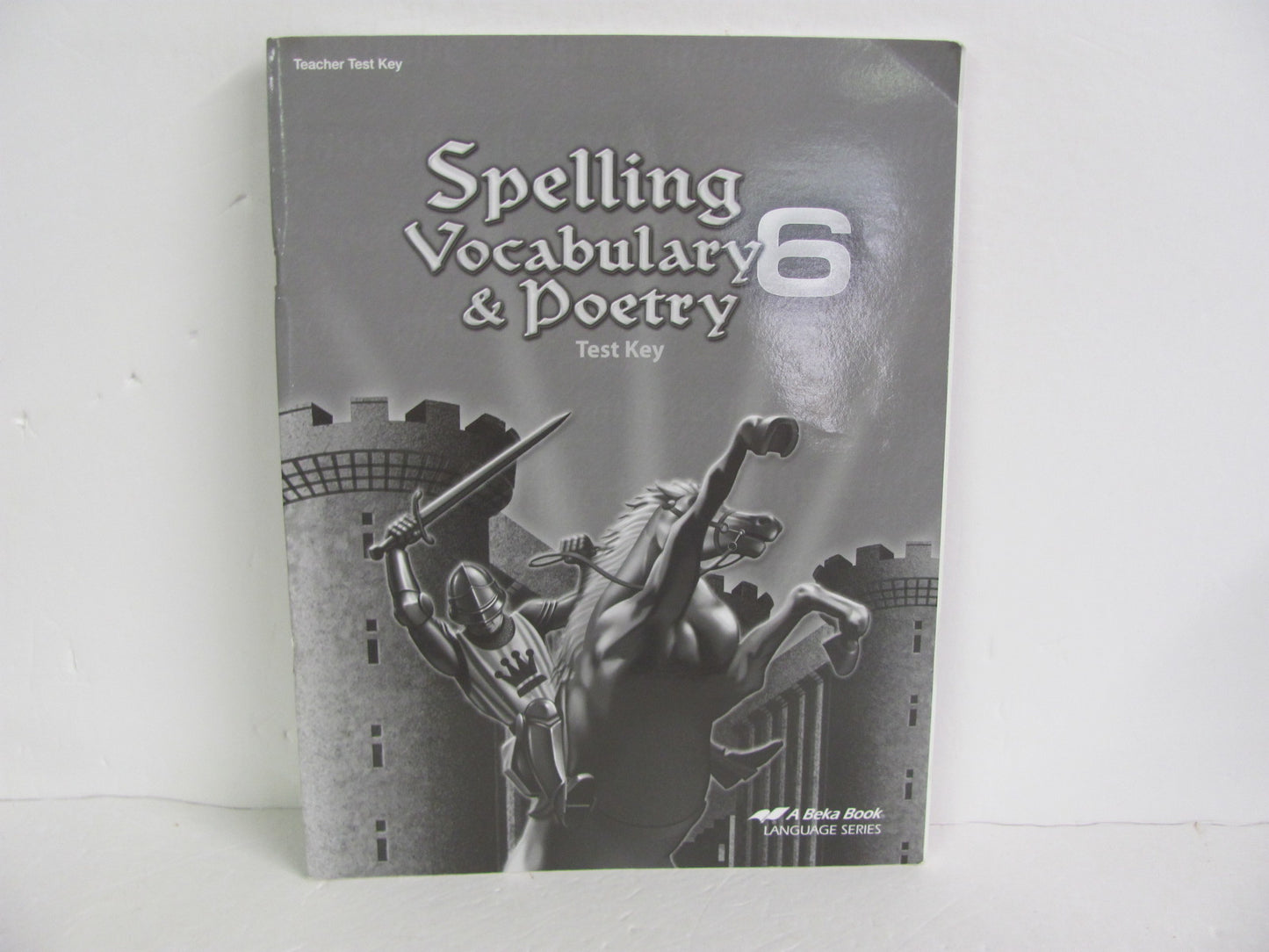 Spelling Vocabulary & Poetry Abeka Test Key Pre-Owned Spelling/Vocabulary Books