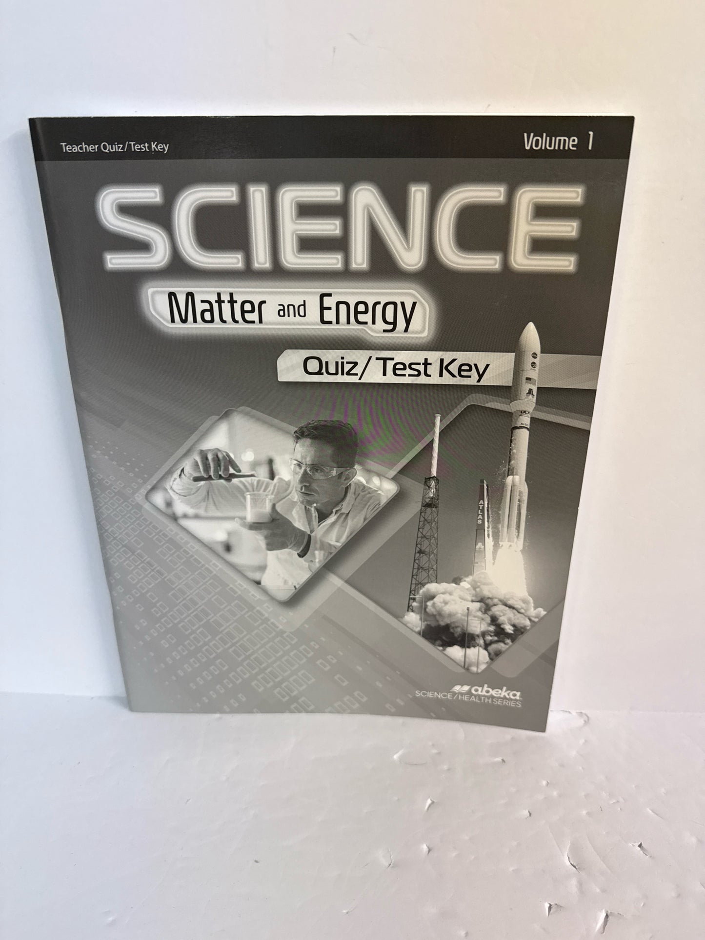 Matter and Energy Volume 1 Abeka Quiz/Test Key Pre-Owned Science Textbooks