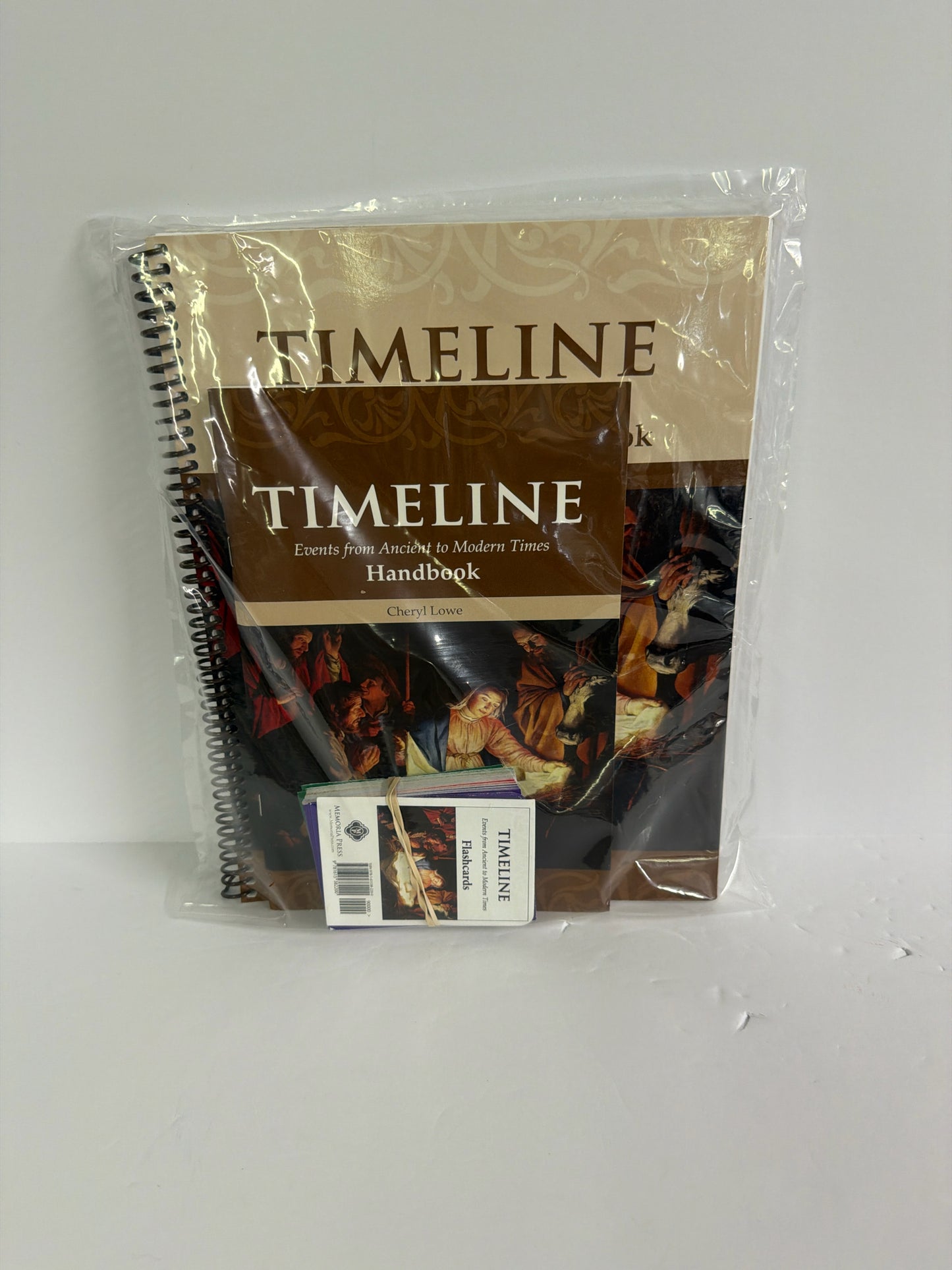 Timeline Handbook Memoria Press Set Pre-Owned History Textbooks