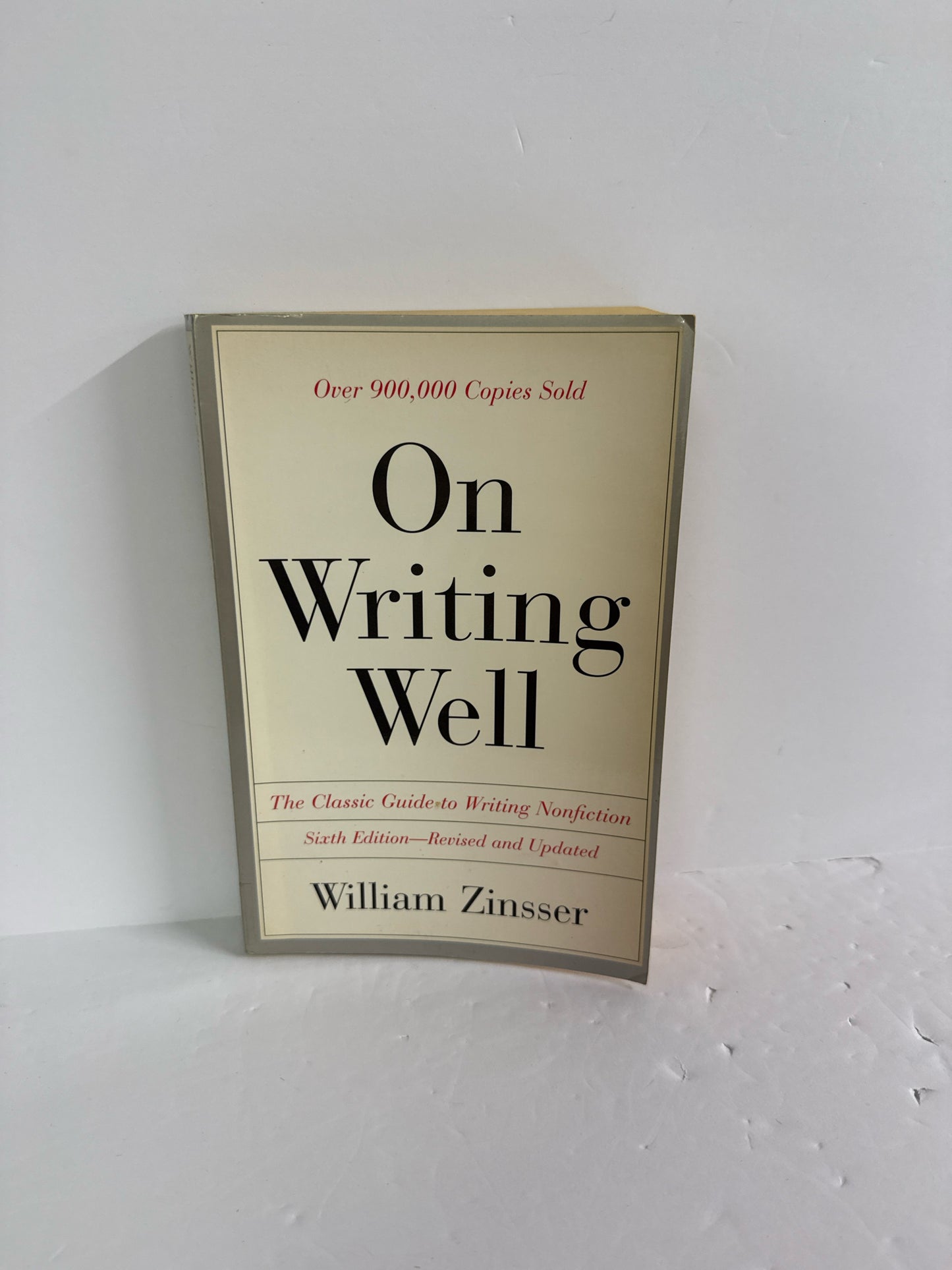 On Writing Well Harper Perennial Pre-Owned William Zinsser Language Textbooks