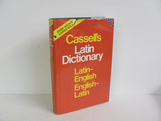Cassell's Latin Dictionary Macmillan Pre-Owned High School Latin Books