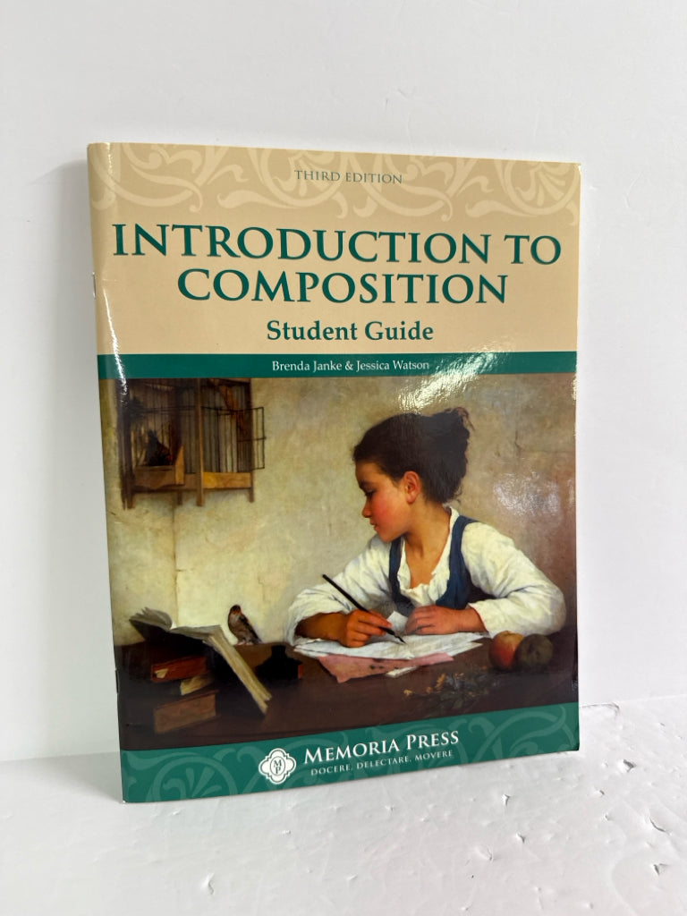 Introduction to Composition Memoria Press Student Guide Pre-Owned Memoria Press