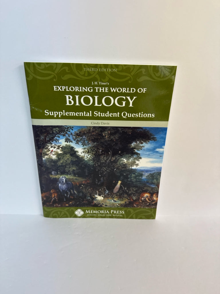 Exploring the World of Biology Memoria Press Supplement Pre-Owned Memoria Press