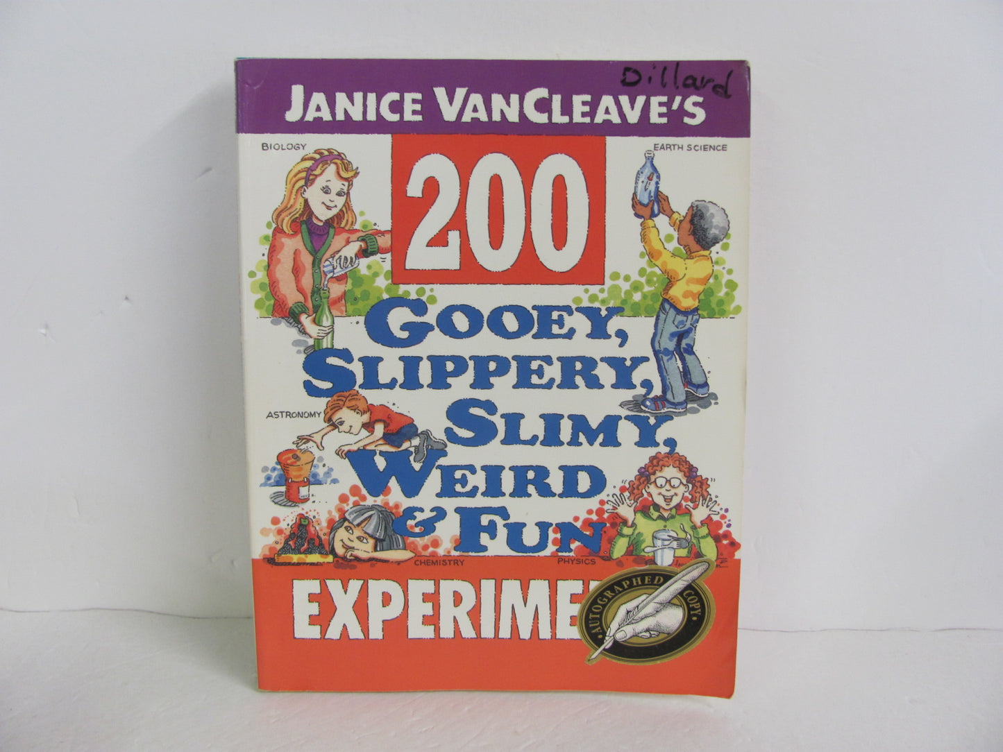 200 Gooey, Slippery, Slimy, Weird Wiley Pre-Owned Elementary Experiments Books