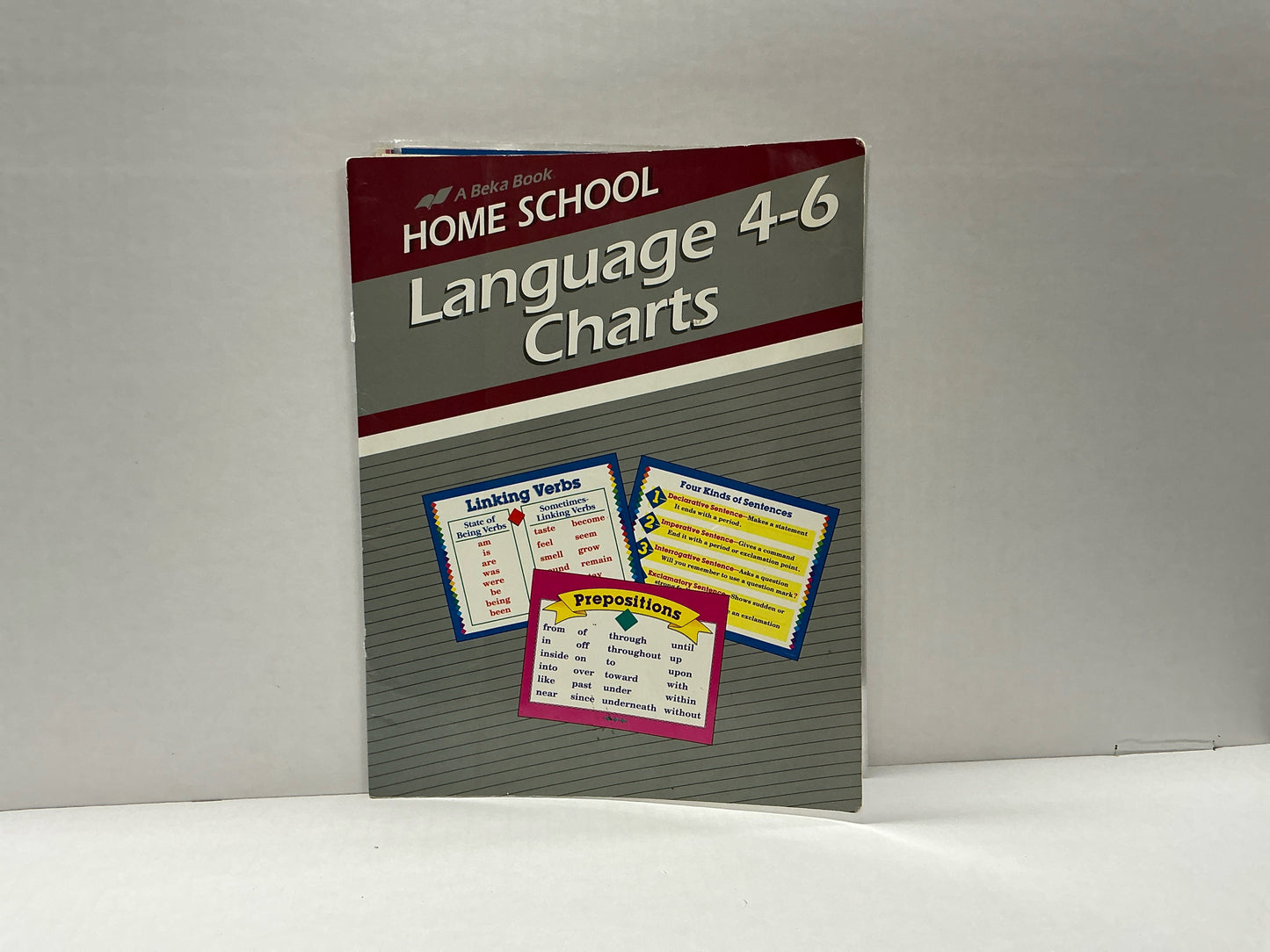 Language 4-6 Charts Apologia Chart Pre-Owned 6th Grade Language Textbooks