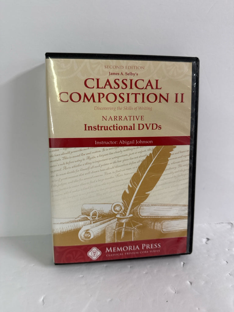 Classical Composition II Memoria Press DVD Pre-Owned High School Memoria Press