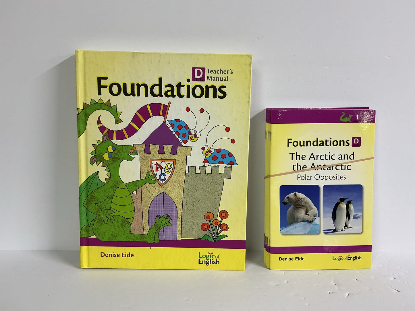 Foundations D Logic of English Set Pre-Owned Denise Eide Language Textbooks