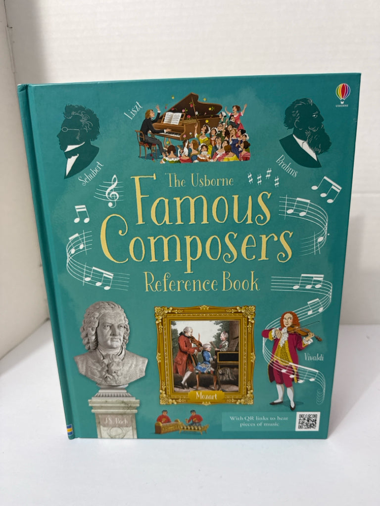 Famous Composers Anthony Marks Usborne Hardback Books