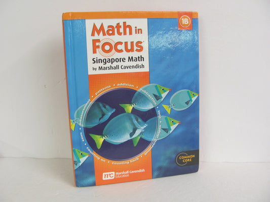 Math In Focus Singapore Pre-Owned 1st Grade Mathematics Textbooks