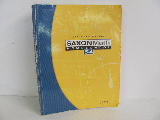 Math 54 Saxon Solution Key Pre-Owned Saxon 4th Grade Mathematics Textbooks