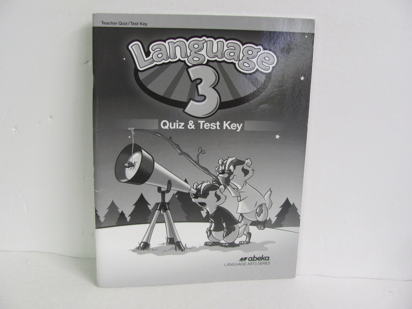 Language 3 Abeka Quiz/Test Key Pre-Owned 3rd Grade Language Textbooks