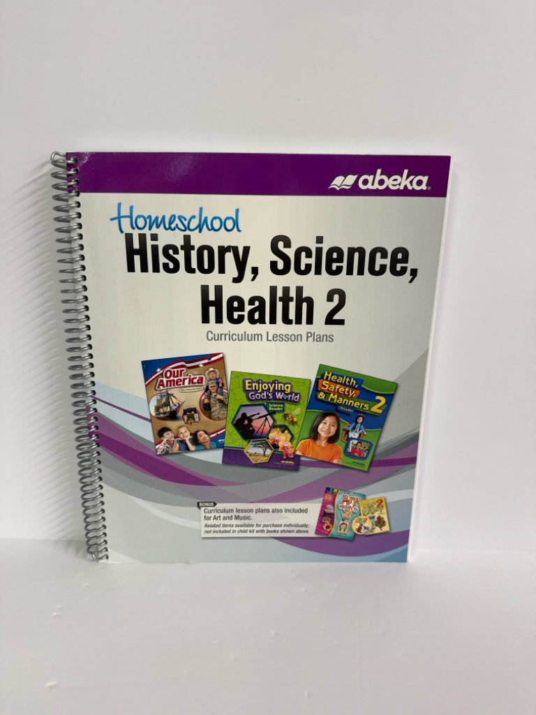 History, Science, Health 2 Abeka 2nd Grade Science Textbooks