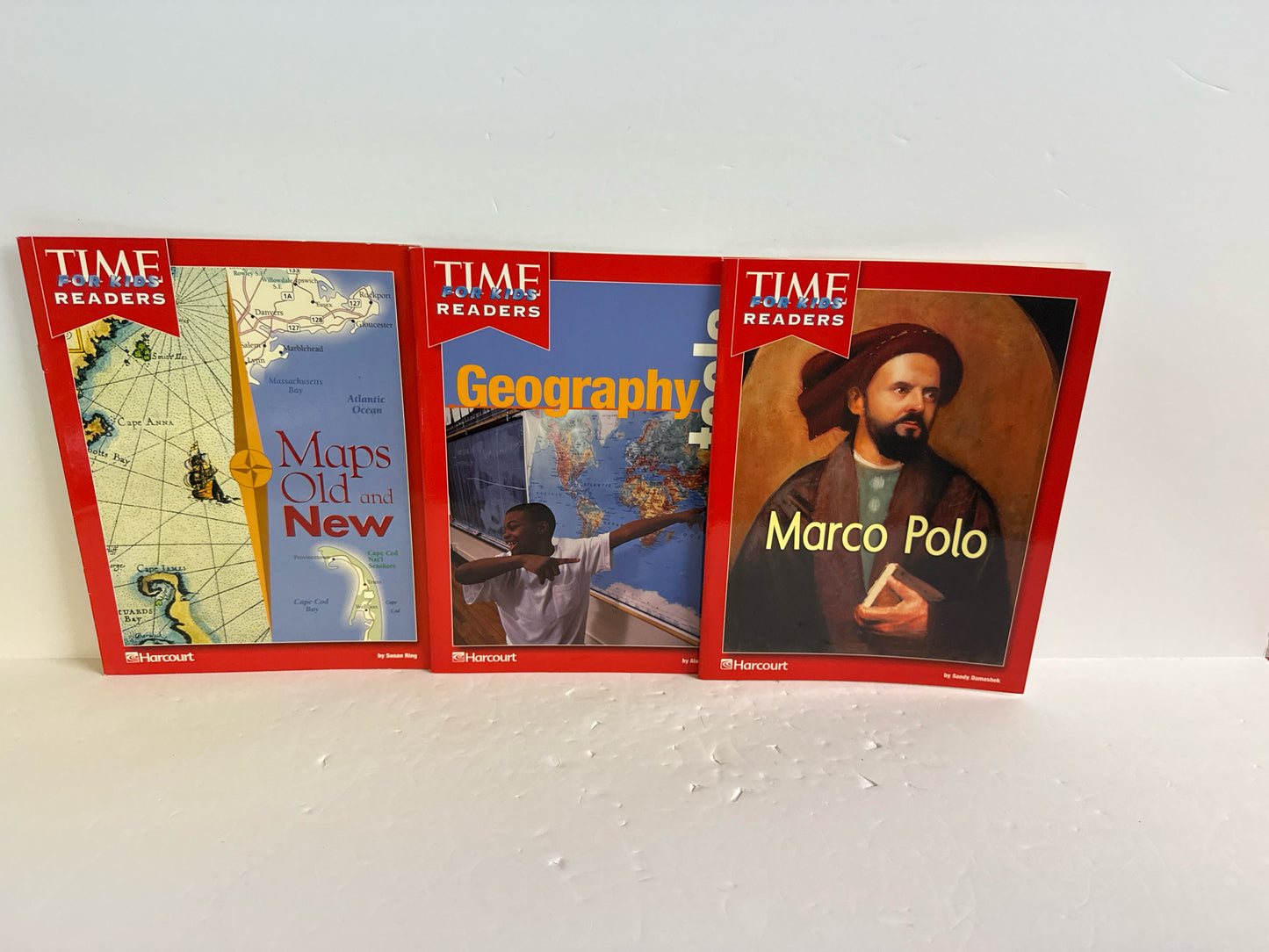 Time for Kids Readers Harcourt Set Pre-Owned Elementary Reading Textbooks