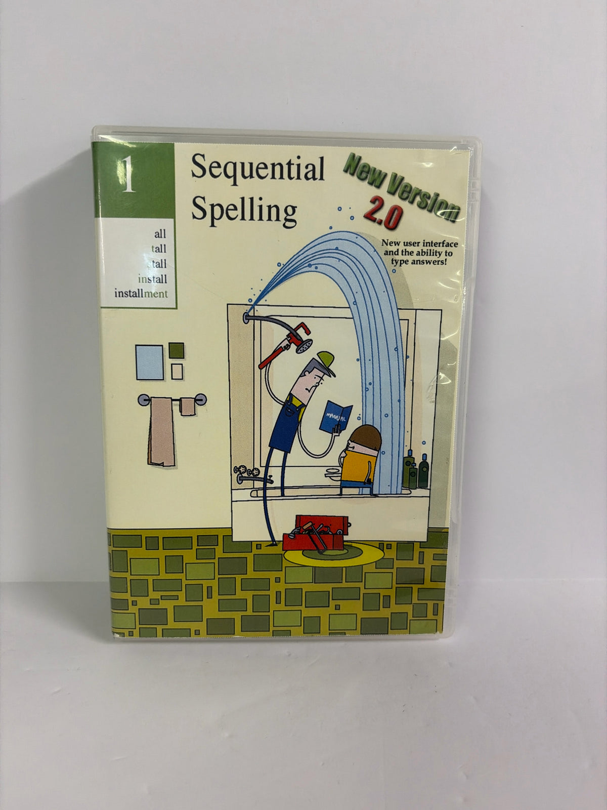 Sequential Spelling 1 AVKO DVD-Rom Pre-Owned Elementary Language Textbooks