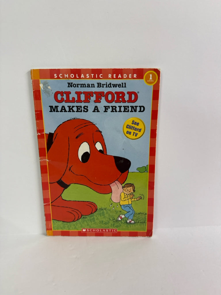 Clifford Makes a Friend Norman Bridwell Scholastic Phonics Readers