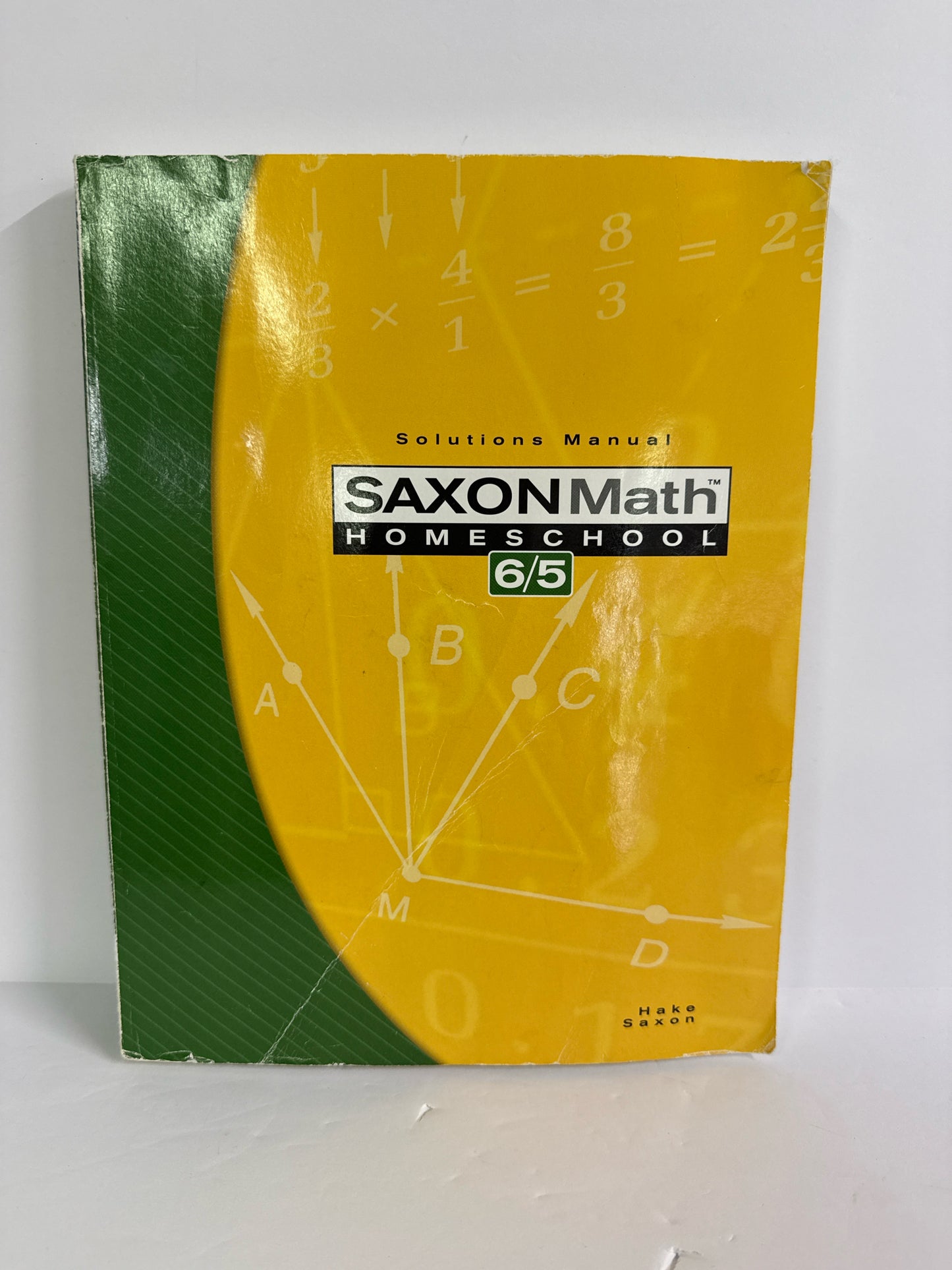 Math 65 Saxon Solutions Manual Pre-Owned Hake 5th Grade Mathematics Textbooks