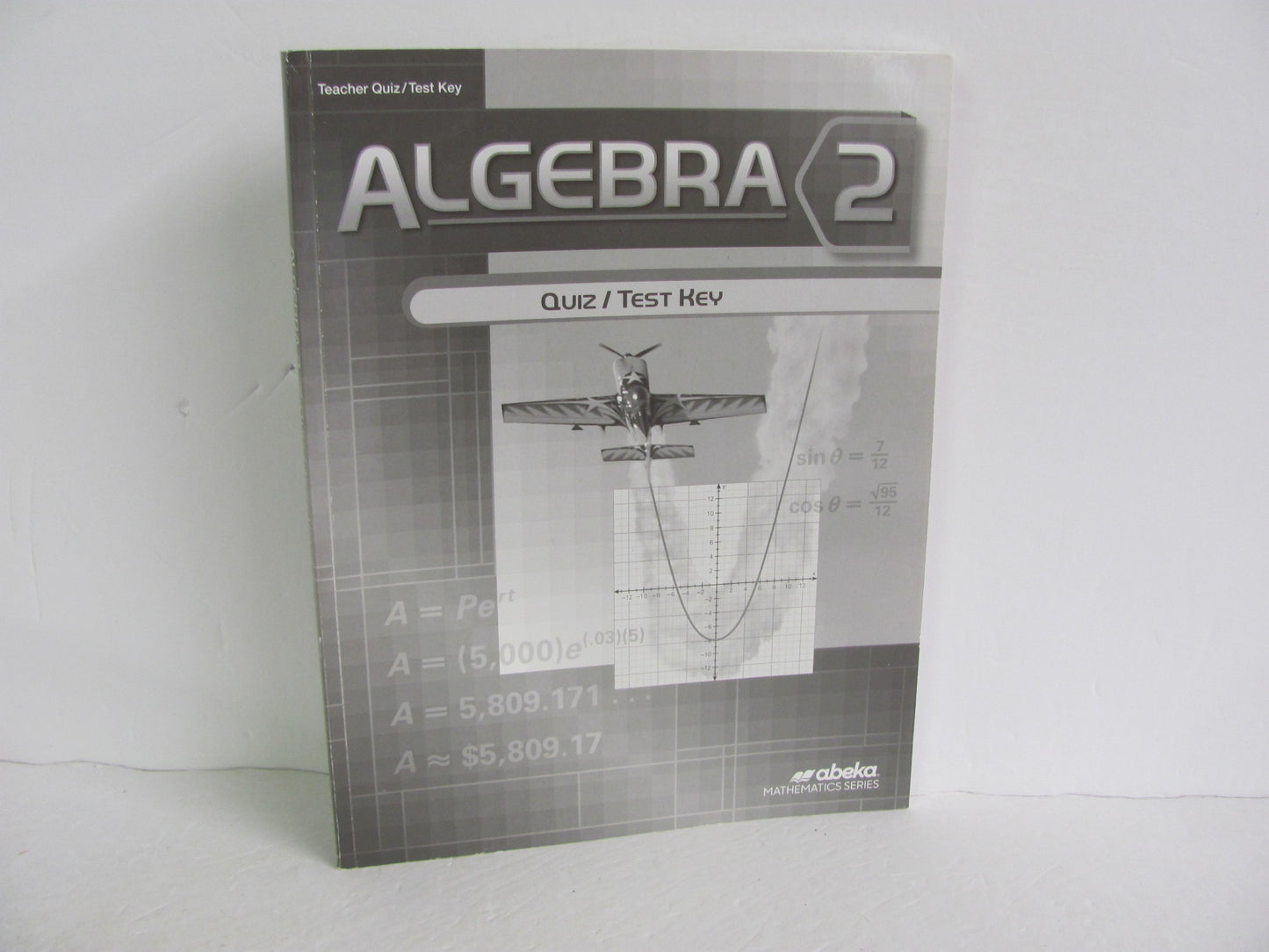 Algebra 2 Abeka Quiz/Test Key Pre-Owned High School Mathematics Textbooks