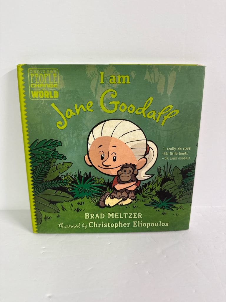 I am Jane Goodall Brad Meltzer Dial Books Hardback Books