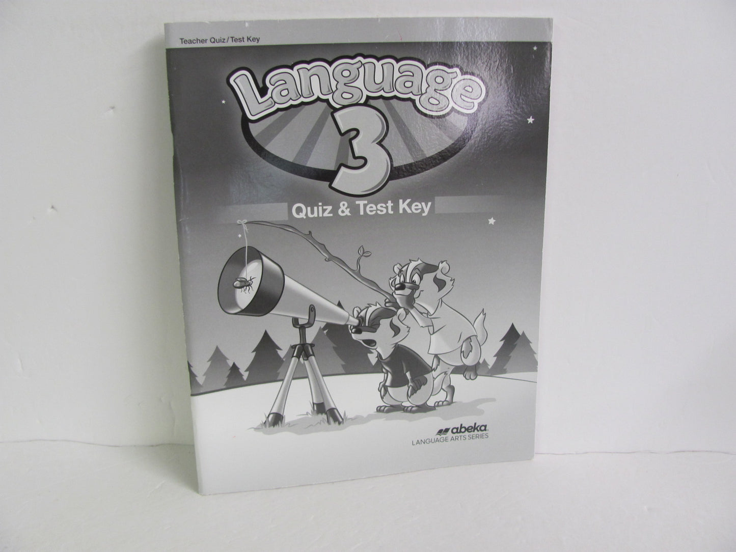 Language 3 Abeka Quiz/Test Key Pre-Owned 3rd Grade Language Textbooks