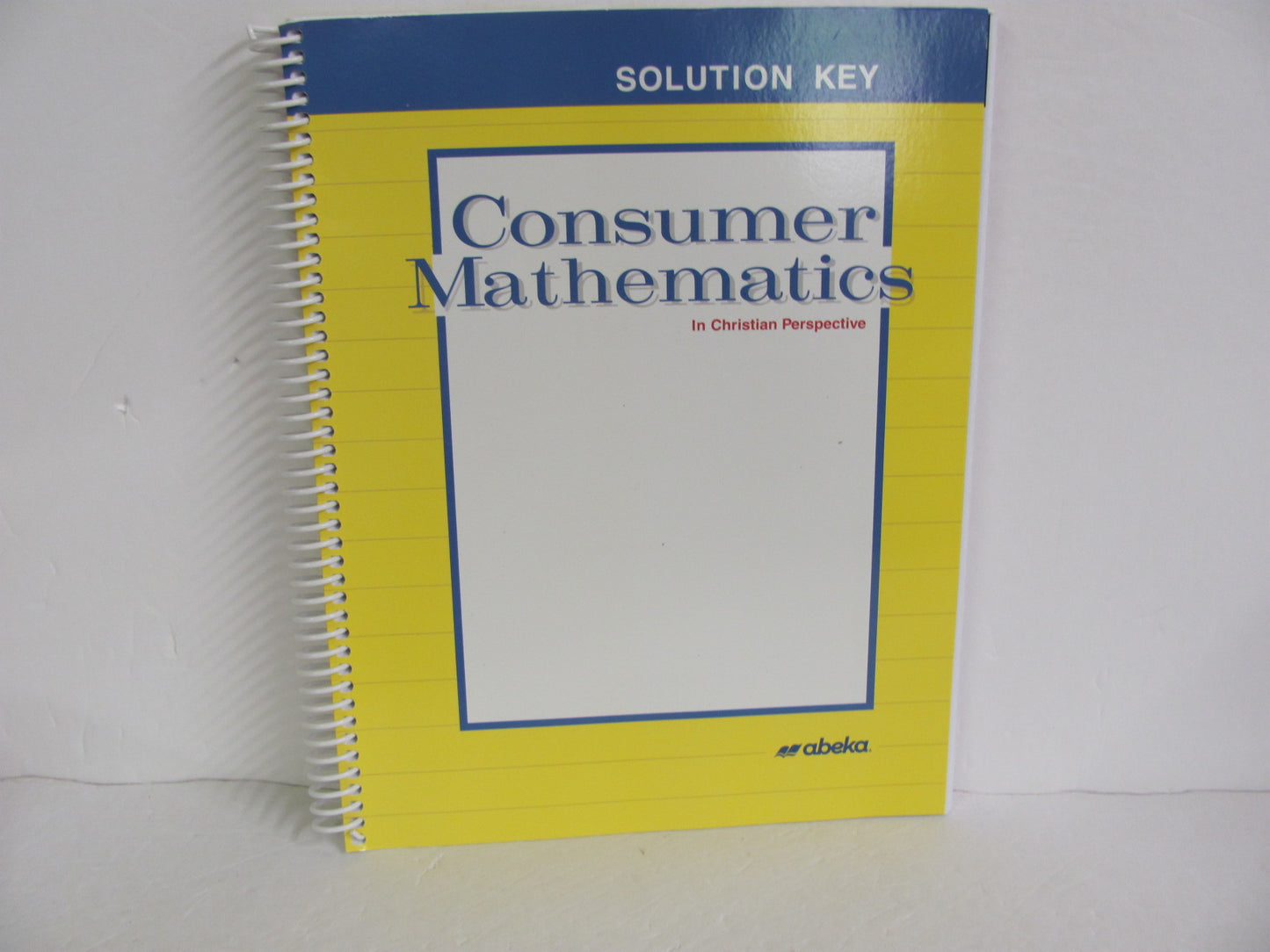 Consumer Mathematics Abeka Solution Key Pre-Owned Mathematics Textbooks