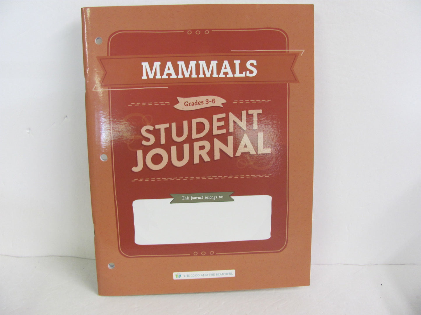 Mammals Good and the Beautiful Journal Pre-Owned 3rd Grade Science Textbooks