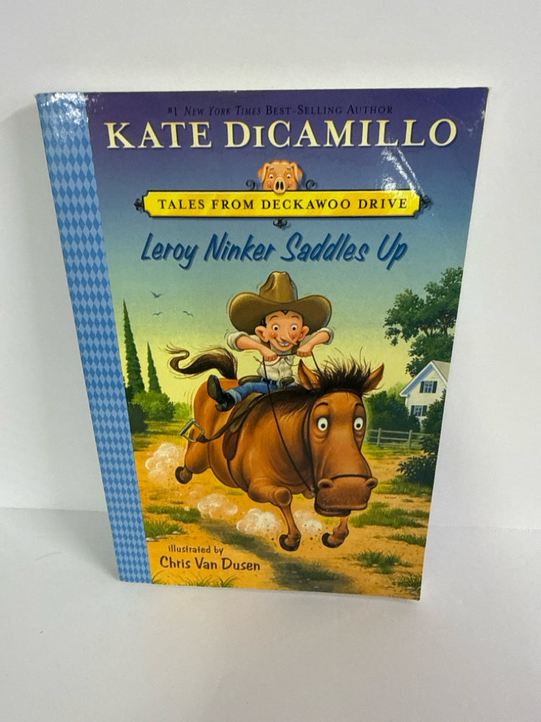 Leroy Ninker Saddles Up Kate DiCamillo Candlewick Press Juvenile Books