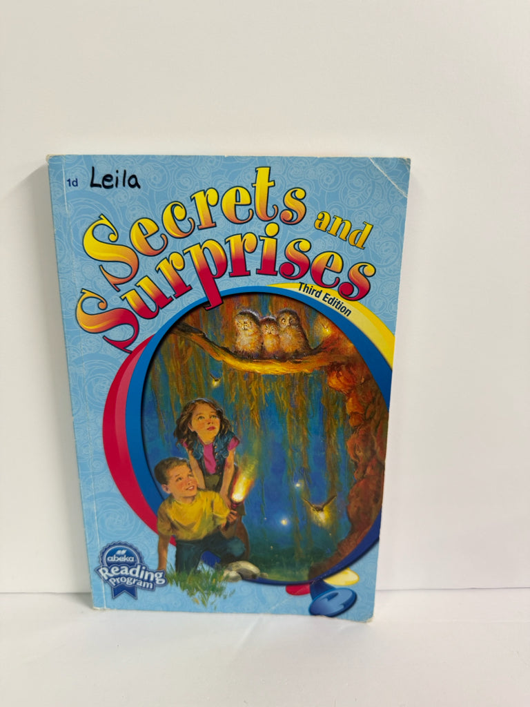 Secrets and Surprises Abeka Reader Pre-Owned 1st Grade Reading Textbooks
