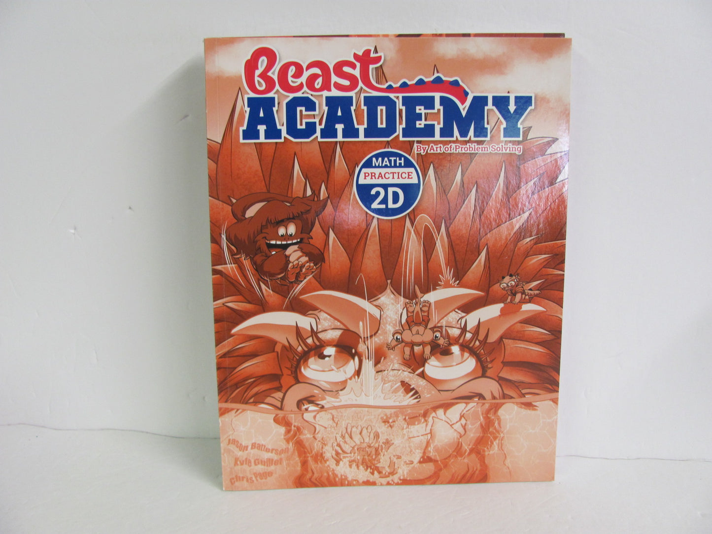 Math Practice 2D Beast Academy Pre-Owned 2nd Grade Mathematics Textbooks