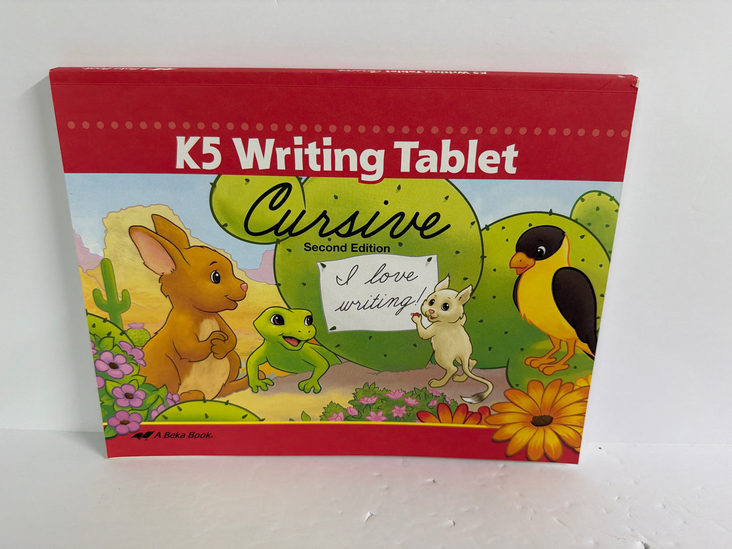 K5 Writing Tablet Abeka Student Workbook Pre-Owned Language Arts