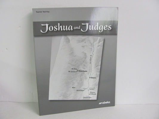 Joshua and Judges Abeka Test Key Pre-Owned 8th Grade Bible Textbooks