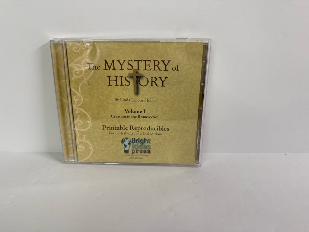 The Mystery of History Vol I Bright Ideas Press CDs Pre-Owned History Textbooks