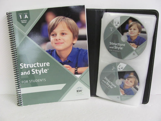 Structure & Style Year1, Level A IEW Set  Pre-Owned Creative Writing Books