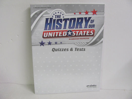 The History of Our United States Abeka 4th Grade History Textbooks