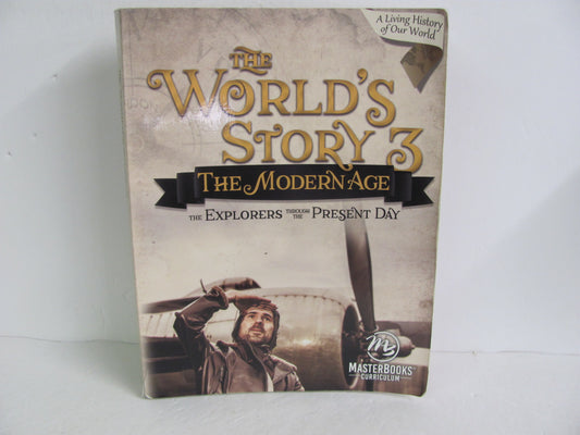 The World's Story 3 Master Books Student Book Pre-Owned O'Dell History Textbooks