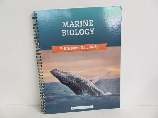 Marine Biology Good and the Beautiful Unit Study  Pre Owned Science Textbooks