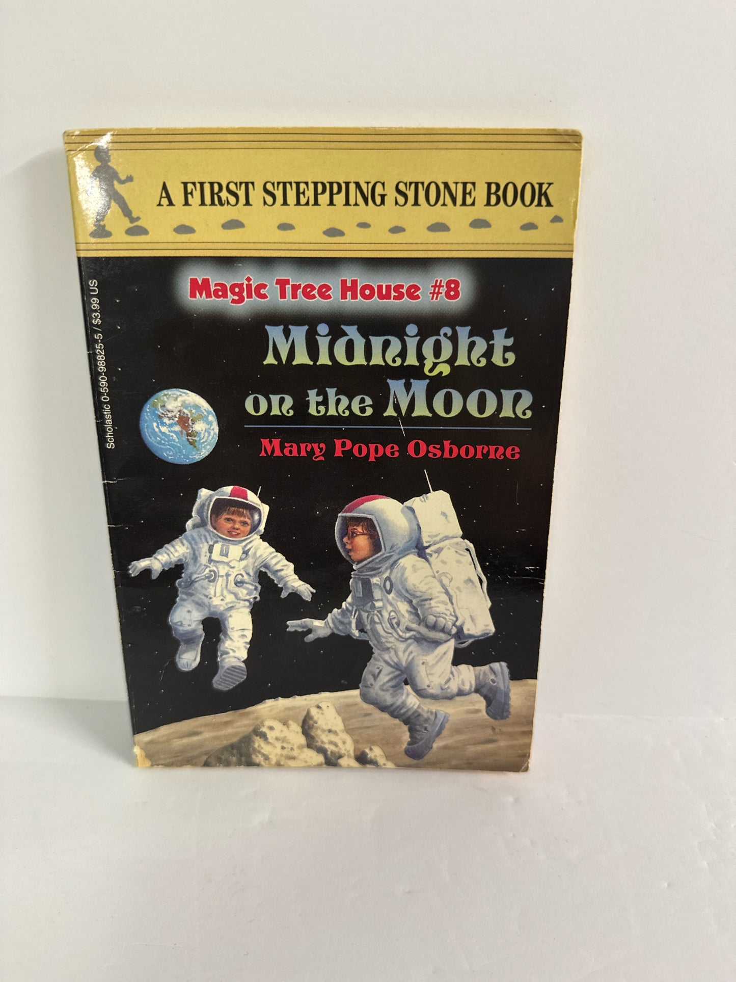 Midnight on the Moon Mary Pope Osborne Scholastic Juvenile Books